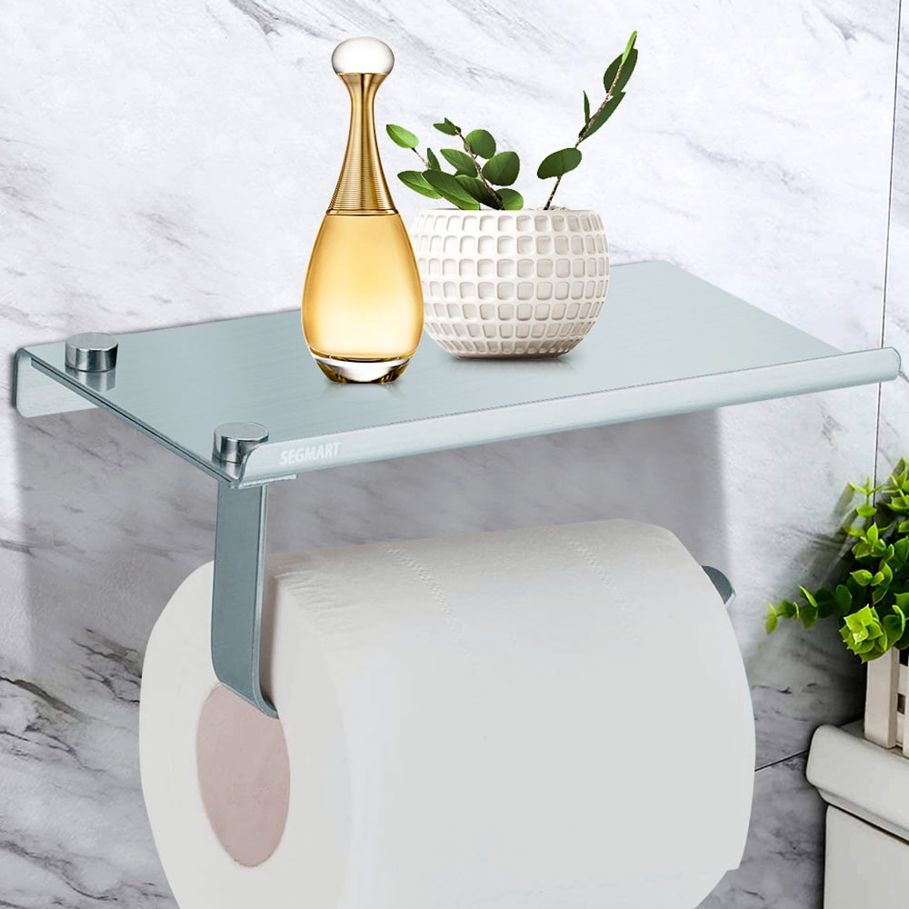 Wall-mounted Press-open Waterproof Double-deck Paper Rolled Toilet Towel Box CB 