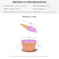 thumbnail image 4 of Cartoon Candy Color Ice Cream Bowl With Candy Color Spoon Kids Ice Cream Tool, 4 of 8