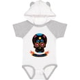 thumbnail image 3 of Inktastic Day of the Dead Skull BLK Boys or Girls Baby Bodysuit, 3 of 5