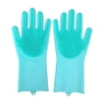 thumbnail image 2 of ¡Ahorra con Rebajas!, Guantes para lavar platos, guantes de limpieza reutilizables, guantes de goma para lavar platos, guantes para el hogar, el baño, el baño de mascotas, automóviles, frutas y más, 2 of 7