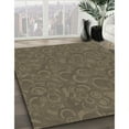 thumbnail image 3 of Ahgly Company Machine Washable Indoor Rectangle Transitional Coffee Brown Area Rugs, 8' x 12', 3 of 7