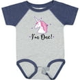 thumbnail image 3 of Inktastic 1st Birthday Unicorn Girls Baby Bodysuit, 3 of 5