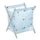 thumbnail image 2 of Cesta de ropa plegable y bolsa para guardar juguetes | Cesto de tela extragrande para dormitorio, habitación infantil | Impermeable y a prueba de olores, color azul cielo o gris, 2 of 6