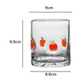 thumbnail image 2 of Vintage Drinking Glass Embossed Polka Dots Cup Glass for Easter Spring Kitchen Dining Gifting, 2 of 8