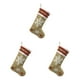 thumbnail image 1 of Matsuzay Calcetín de Navidad Lindo Lino Chimenea Ventana Regalos Bolsa Tarjeta Calcetín Oficina Café Fiesta Decoración Colgantes Niños Type7 NO7, 1 of 6