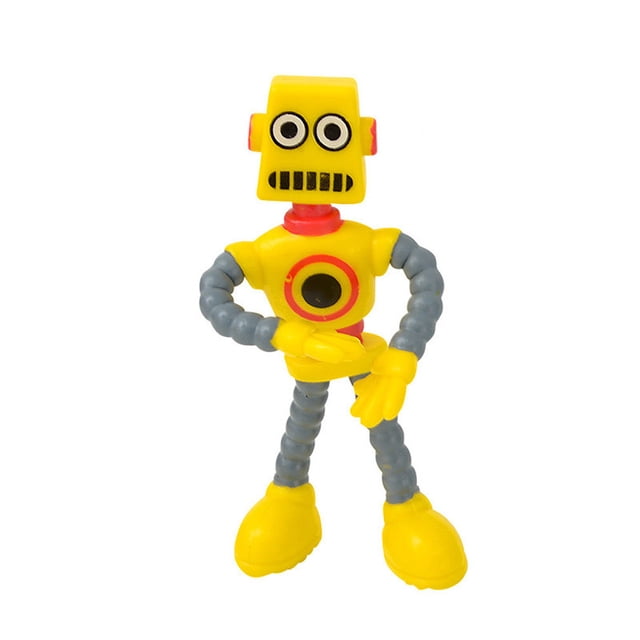 3Pcs Creative Iron Wire Robot, Cagogo Creative Iron Wire RobotToy, Decompression FidgetToyforKidsAdults, Bendable Transformable Twistable Figure, Stress Relief DeskToyfor Office Home Classroom