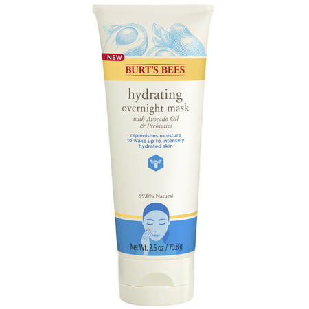 Burts Bees Hydrating Overnight Mask 2.5 ounce (Best Overnight Hydrating Mask)