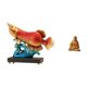 thumbnail image 1 of Figura decorativa de resina de Jesús con Corazón y el Arowana de la Prosperidad, ideal para la entrada, sala de estar, pasillo, dormitorio, 1 of 8