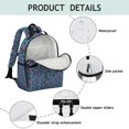 thumbnail image 4 of Dog Bones Backpack for School,Cute School Bag,Schoolbag with Adjustable Shoulder Straps & Padded Back,15.25"x11.5"x5.25", 4 of 6