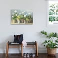 thumbnail image 3 of Art.com White Geraniums Art Print by Danhui Nai, 36" x 24", 3 of 4