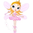 thumbnail image 2 of Cute Fairy Wall Mural by Wallmonkeys Peel and Stick Graphic (48 in H x 37 in W) WM230383, 2 of 4