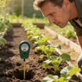 thumbnail image 6 of 3-in-1 Soil Moisture pH Fertility Tester Meter with Dial Display for Garden Plants, Long Probe, 6 of 7