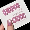 thumbnail image 2 of Esmalte de uñas GAOY Pink Cat Eye Gel, 16 ml, holográfico con imán, 2 of 5