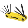 thumbnail image 1 of Juego de 8 llaves hexagonales Torx® tipo navaja Surtek, 1 of 1