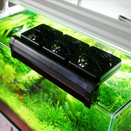 

Floleo Clearance Aquarium Cooling Fans Cold Wind Chiller Adjustable Water Cooler 3 Fan Heads