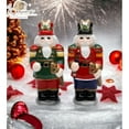 thumbnail image 3 of Ceramic Nutcracker Salt and Pepper Shakers Christmas, 3 of 5