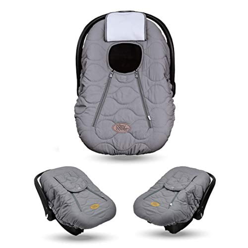 Baby Car Seat Cover,Car Seat Covers for Babies,Winter Protector,Universal Winter Car Seat Cover for Infant Boys Girls,Warm and Cozy,Car Seat Covers for Infant Car Seat Black 