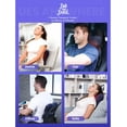 thumbnail image 3 of BOB AND BRAD Back Massager with Heat, Cordless Shiatsu Massagers for Neck and Back, 3D Kneading Massage Pillow for Muscle Pain Relief, 3 of 10