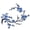 Blue, variant on 3Pcs Sakura Patches Embroidered Flower Applique, Cherry Blossom Iron On Patches for Clothing, Decorative Sew On Embroidery Patch for Jackets, Jeans, Hats, Backpacks and DIY Crafts
