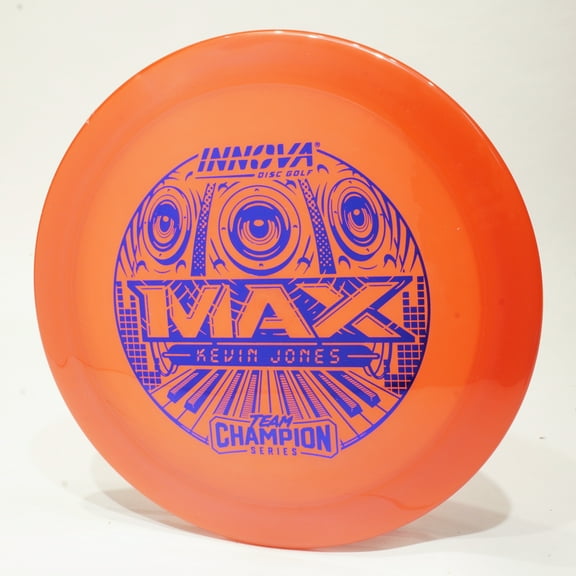 Innova Luster Champion Max Kevin Jones Tour Series Disc Golf Distance Driver, Pick Color/Weight [Stamp & Exact Color May Vary] Red 173-175 grams