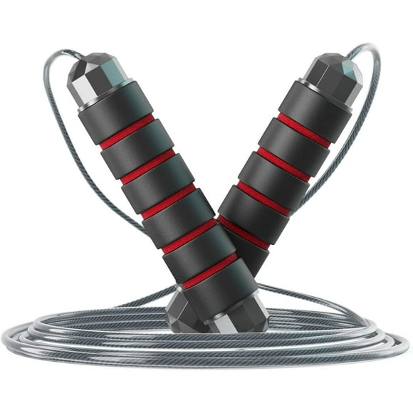 Adjustable Jump Rope for Workout, Fitness Jump Rope for Men Women and Kids, Speed Jumping Rope for Exercise