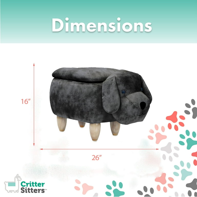 Dog shaped clearance ottoman