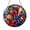 Acrylic 3.5 Inch, variant on Mixed Berry and Jam Jar Stained Glass Style Suncatcher Window Hanging, Strawberry Blueberry Raspberry Sun Catcher Ornament, Rustic Kitchen Window Art Decor, Decorative Fruit Theme Window Hanging