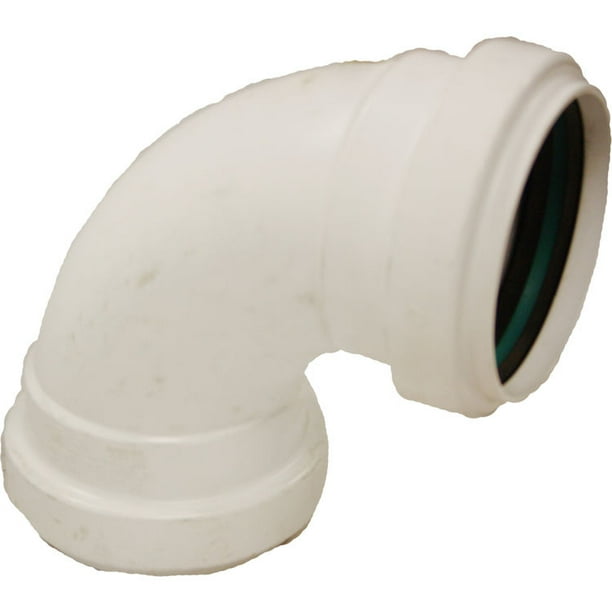 4" Elbow 90 Degree Gasketed Sewer & Drain Sewer & Drain SDR 35 PVC