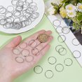 thumbnail image 3 of 80pcs 304 Stainless Steel Linking Rings Ring Shape Stainless Steel color 20x0.5mm Inner Diameter: 17.5mm, 3 of 5
