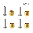 thumbnail image 4 of Wweixi 1/2/3/5 8 Pcs Raccords de Ligne de Frein Robustes Outils de Réparation Professionnels Durables Fournitures de Cyclisme pour Entretien de Cyclisme BH90 1 Pce, 4 of 6