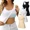 black/white/beige, variant on Womens Solid Camisoles Build in Bra Tank Tops Sets Racerback Workout Tops Yoga Shirt Cotton Undershirt 3 Packs