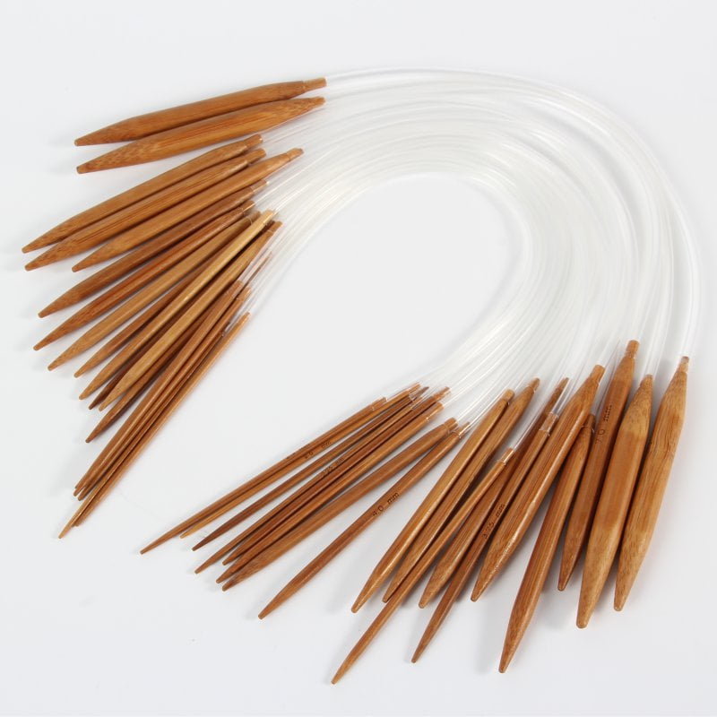 9" Single Pointed Bamboo Knitting Needle US Size 10.75 7.0mm Point Needles Craft