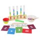 thumbnail image 1 of Clip de cuentas,Clip Beads Pule Tube Toy Montessori Color clasificación,Clasificación de color y conteo de juegos de apilamiento,Fino,Niños Pensamiento lógico Juegos de emparejamiento 3 4 5, 1 of 9