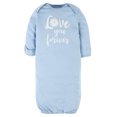 thumbnail image 6 of Gerber Baby Girl Gowns, 3-Pack, 0/6 Months, 6 of 8