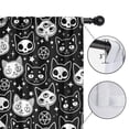 thumbnail image 4 of Blackout Kids Curtains,Bat Silhouette Halloween Pattern Childrens Insulated Curtains Set Of 2,Bedroom Essentials,Toddler Room Decor 42"x63", 4 of 5