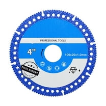 Indestructible Alloy Steel Cutting Disc for Angle Grinder Multi-Material Metal Wood Cutting(Blue,E)