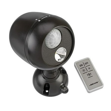 Mr. Beams MB371 Remote Controlled Battery-Powered Motion-Sensing LED Outdoor Security