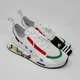 thumbnail image 3 of Ad-id-as NMD R1 Spectoo White Multicolor Casual Sneakers Men's Size 9.5, 3 of 6