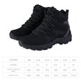thumbnail image 3 of Botas De Trabajo Tácticas Botas de escalada para hombre, botas de combate tácticas impermeables antideslizantes, ligeras y duraderas Likrtyny Tenis De Mujer Tenis De Hombre, 3 of 5