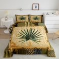thumbnail image 2 of Feelyou Summer Leaf Plant Full Size Comforter Sets, Jungle Botanical Bedding Comforter Set, Rustic Farmhouse Plant Reversible Bedding Sets, Breathable Home Decor, 3-Piece, 2 of 8