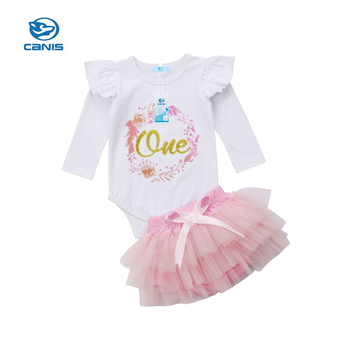 First birthday outfit girl deals