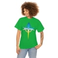thumbnail image 4 of Blue/Yellow Cross T-Shirt, 4 of 8
