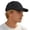 Black, variant on Classic Unisex Sun Shield Cap For Everyday Outdoors And Casual Wear Adjustable Comfort Fit Baseball Hat