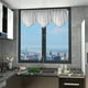 thumbnail image 5 of Curtains Short Curtains Solid Color Curtains Triangular Curtains Household Curtains Small Curtains Through Rod Curtains, 5 of 9