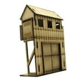 thumbnail image 1 of Kits de modelo de construcción de arquitectura a escala 1:72, colección DIY sin montar escena de arquitectura de para accesorio, decoración puerta Hugo casa de modelos de construcción, 1 of 10