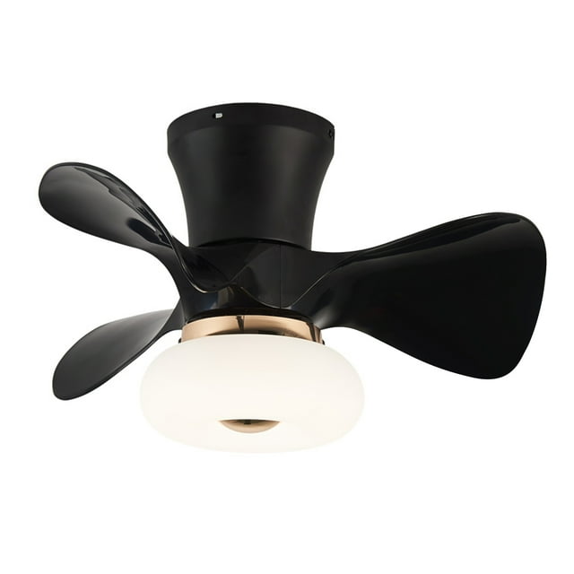 yeacher FS0021 Ventilateur de Plafond avec Éclairage avec Télécommande Application BT Contrôle Température de Couleur Réglable Gradation Continue Vent à 6 Vitesses Éclairage DEL pour Chambre Salon Salle à Manger