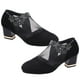 thumbnail image 2 of Sonducket 1 par de zapatos de verano para mujer, sandalias transpirables, calzado de Color sólido, accesorio para novias para el trabajo diario Calzado floral negro Tamaño 38, 2 of 6