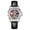 white black, variant on Skeleton Multifunctional Dial Automatic Self-Winding Mechanical Men Wrist Watch Business Genuine Leather Sapphire Crystal Waterproof Clock Luminous Moon Phase