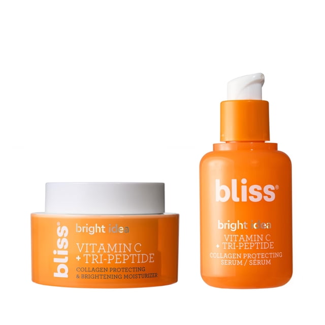 Dúo de humectantes y sérum iluminadores con vitamina C Skincare Bliss