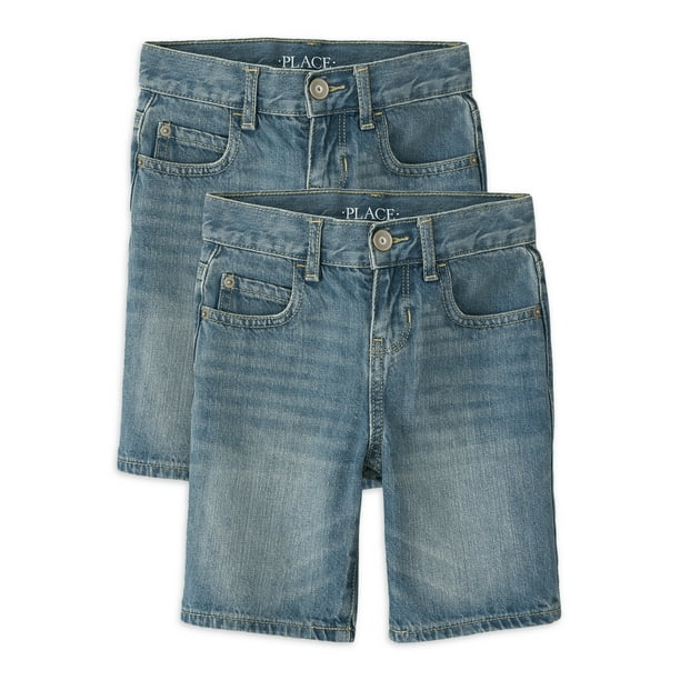 The Children's Place The Children's Place Boys Denim Shorts, 2Pack